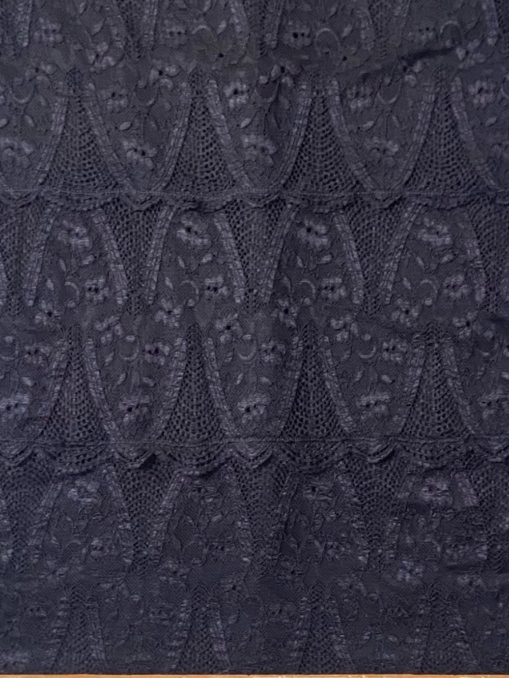 Daisy Fuentes Black Sleeveless Lace Sheath Dress Size M Black - Picture 10 of 13